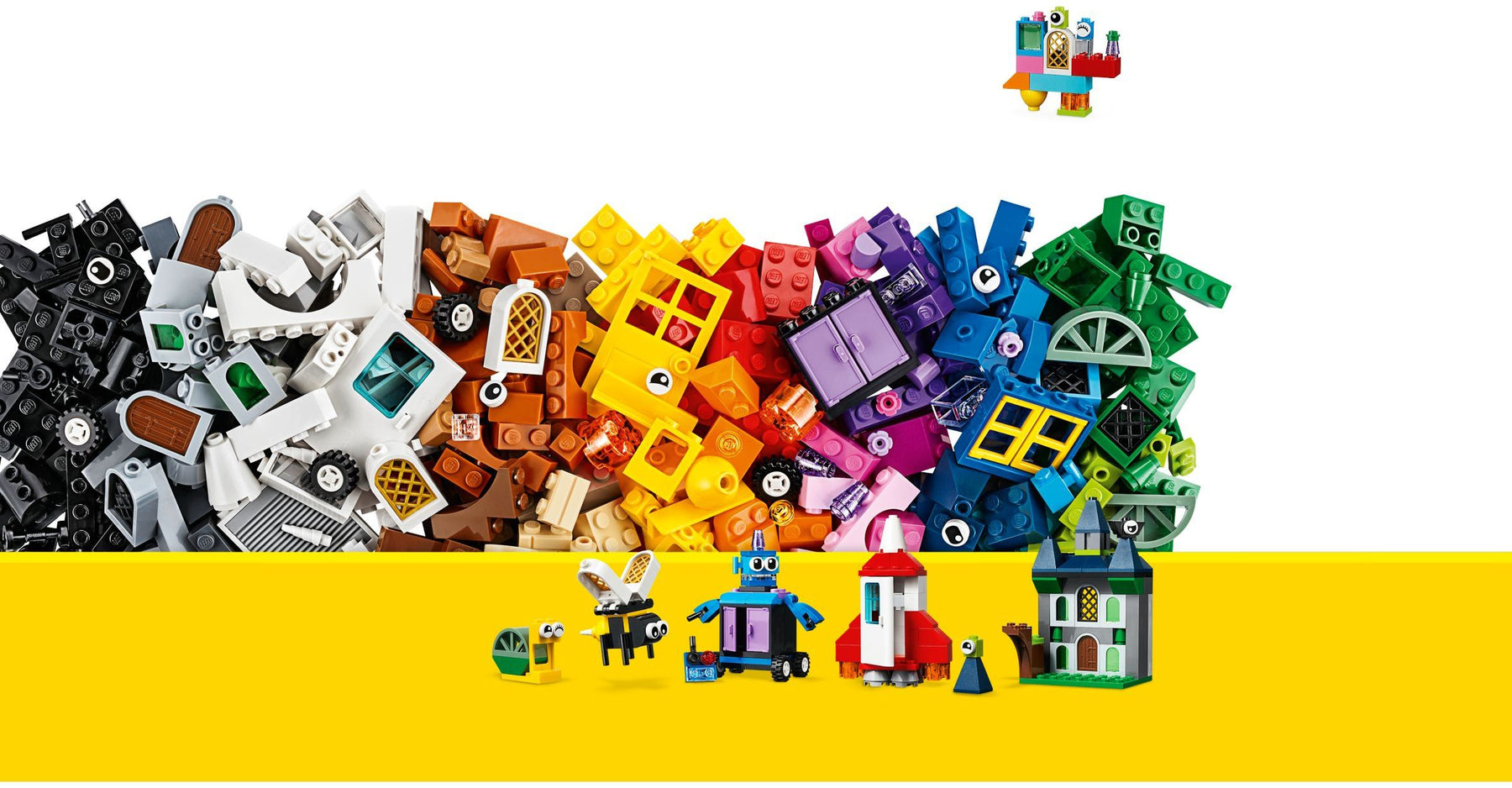 LEGO 11004 Windows of Creativity Building Set (450 Pieces) - SuperSaverAU - view 2