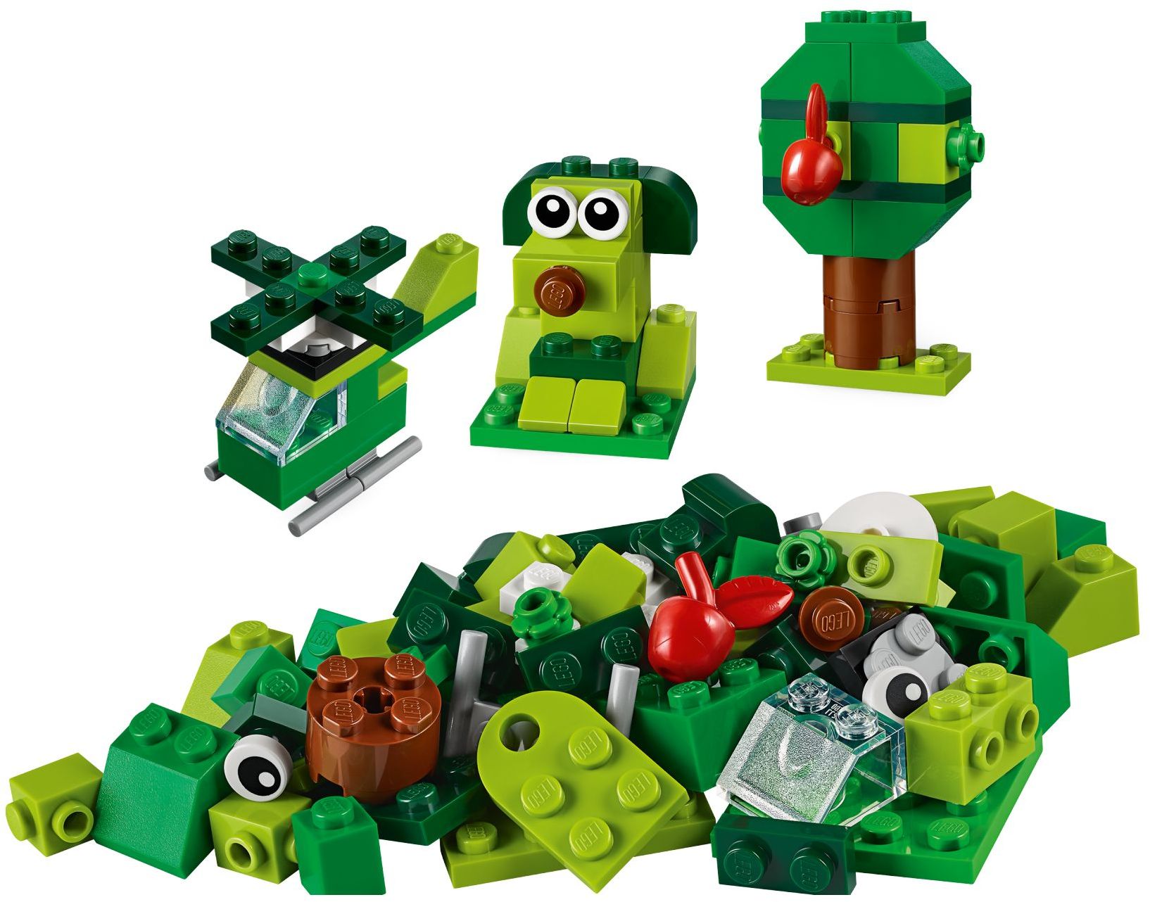 LEGO 11007 Creative Green Bricks - Build & Imagine - SuperSaverAU - view 2