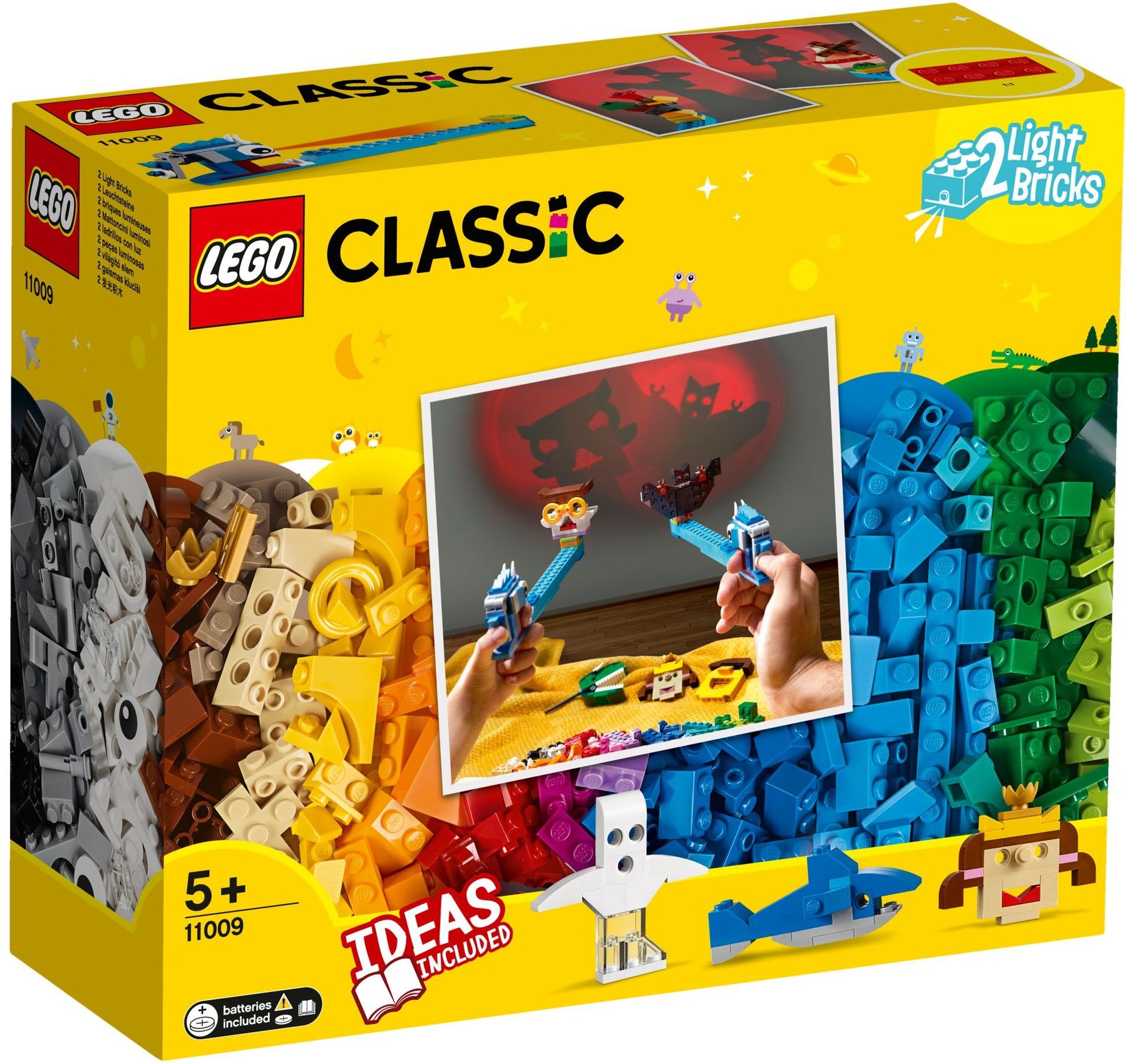 LEGO 11009 Bricks and Lights Creative Shadow Puppets Building Set - SuperSaverAU - view 1