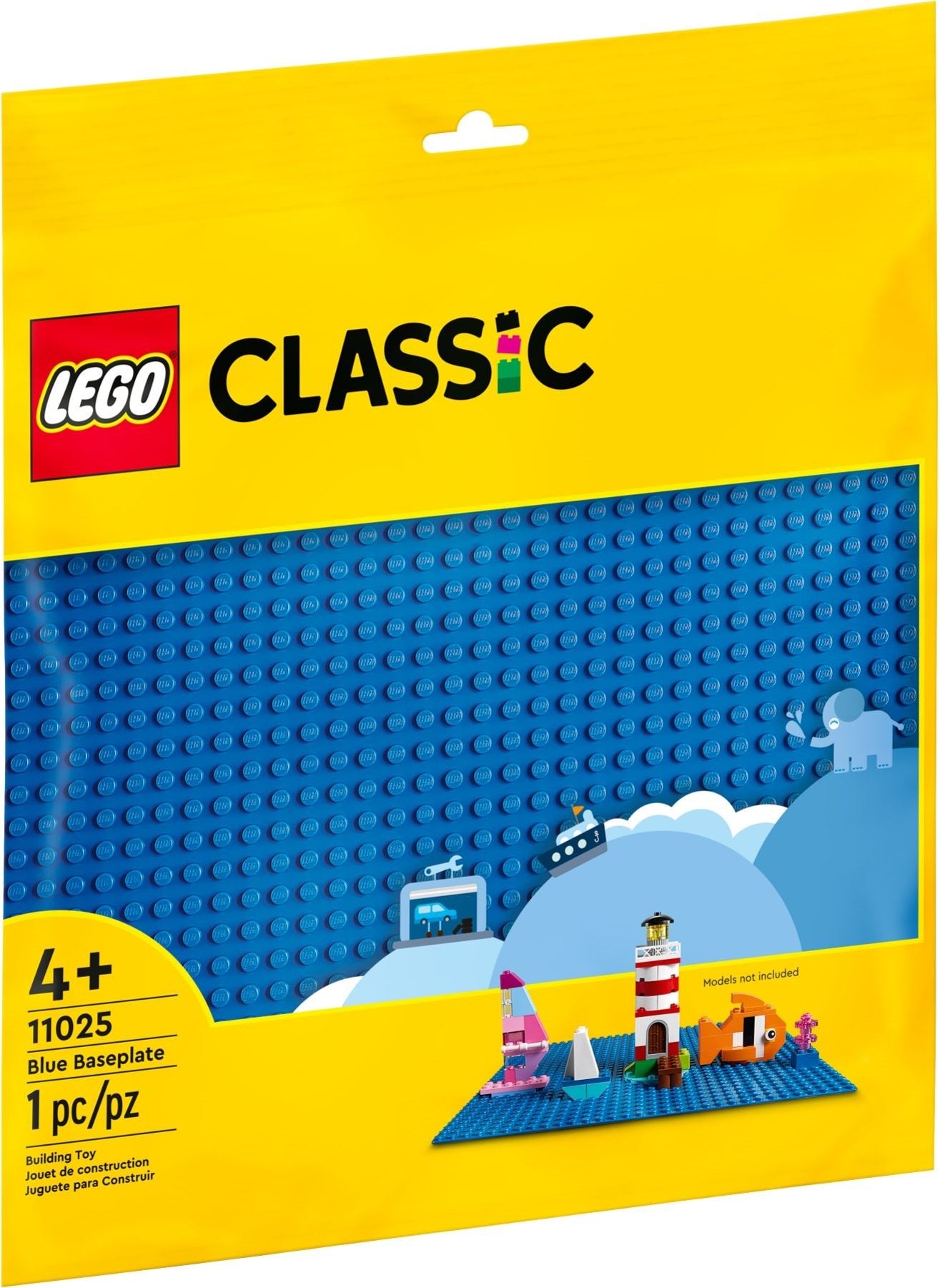 LEGO 11025 Classic Blue Baseplate 32x32 Studs Building Toy - SuperSaverAU - view 1