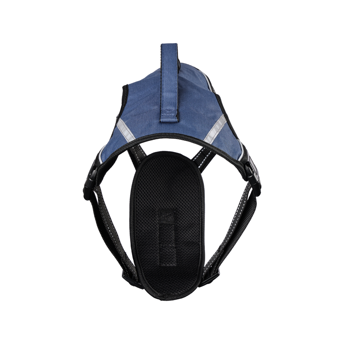 Happy Tails Explorer Dog Harness Large, Adjustable 69-81cm, Reflective Padded