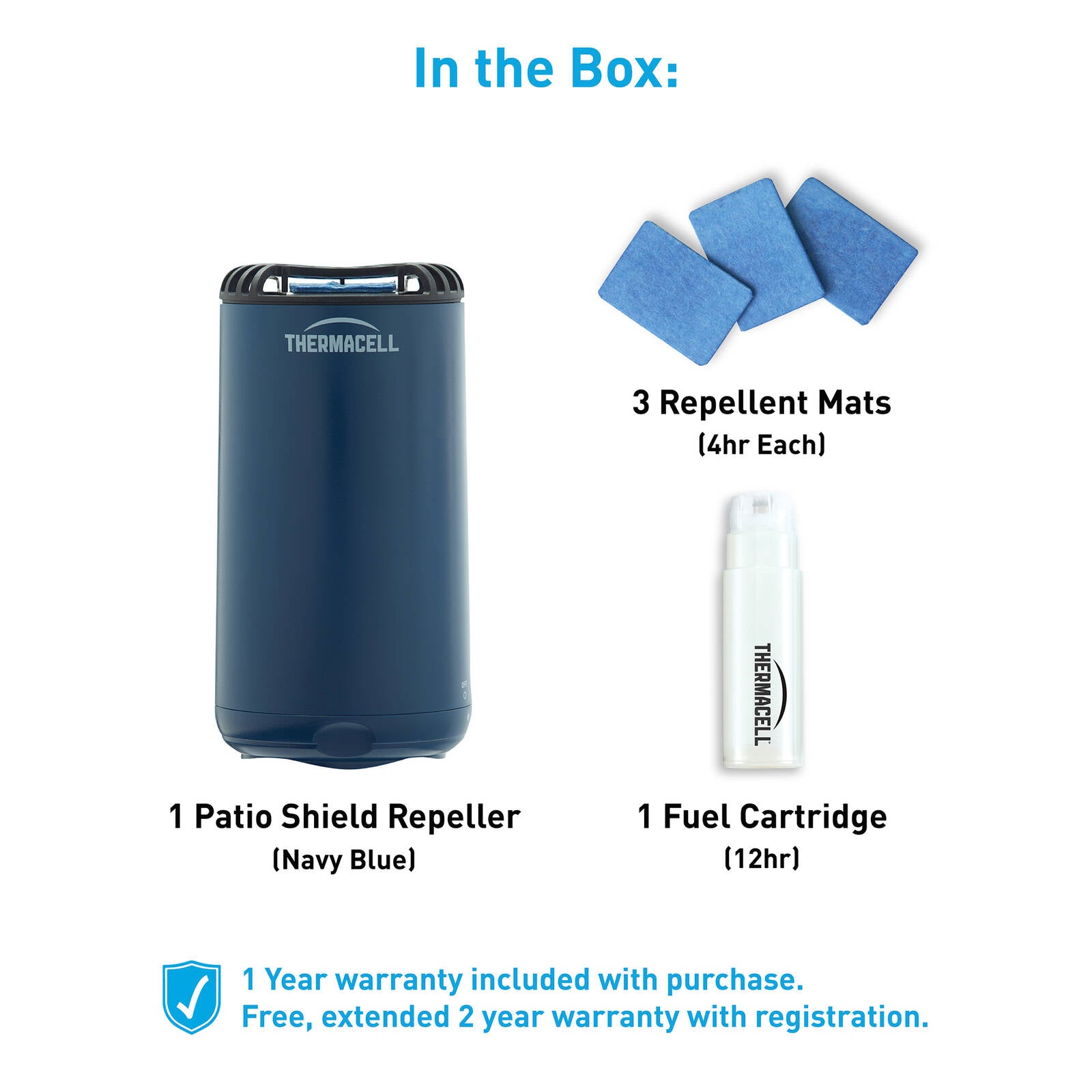Thermacell Navy Blue Mini Halo Insect Repeller
