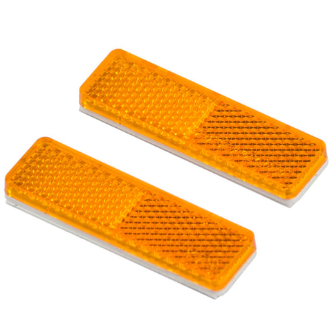 Goliath Amber Reflector 70 x 25 x 7mm Plastic