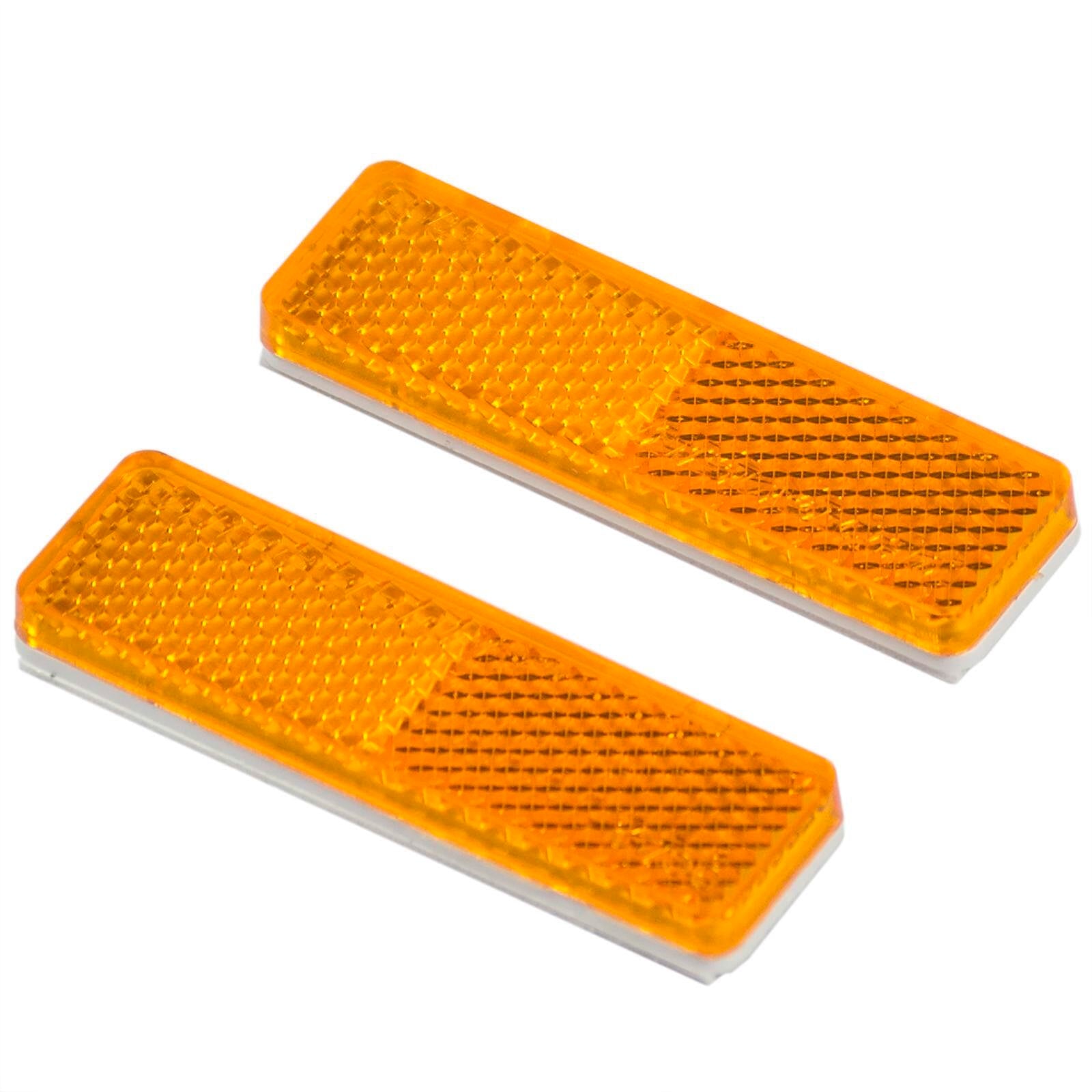 Goliath Amber Reflector 70 x 25 x 7mm Plastic
