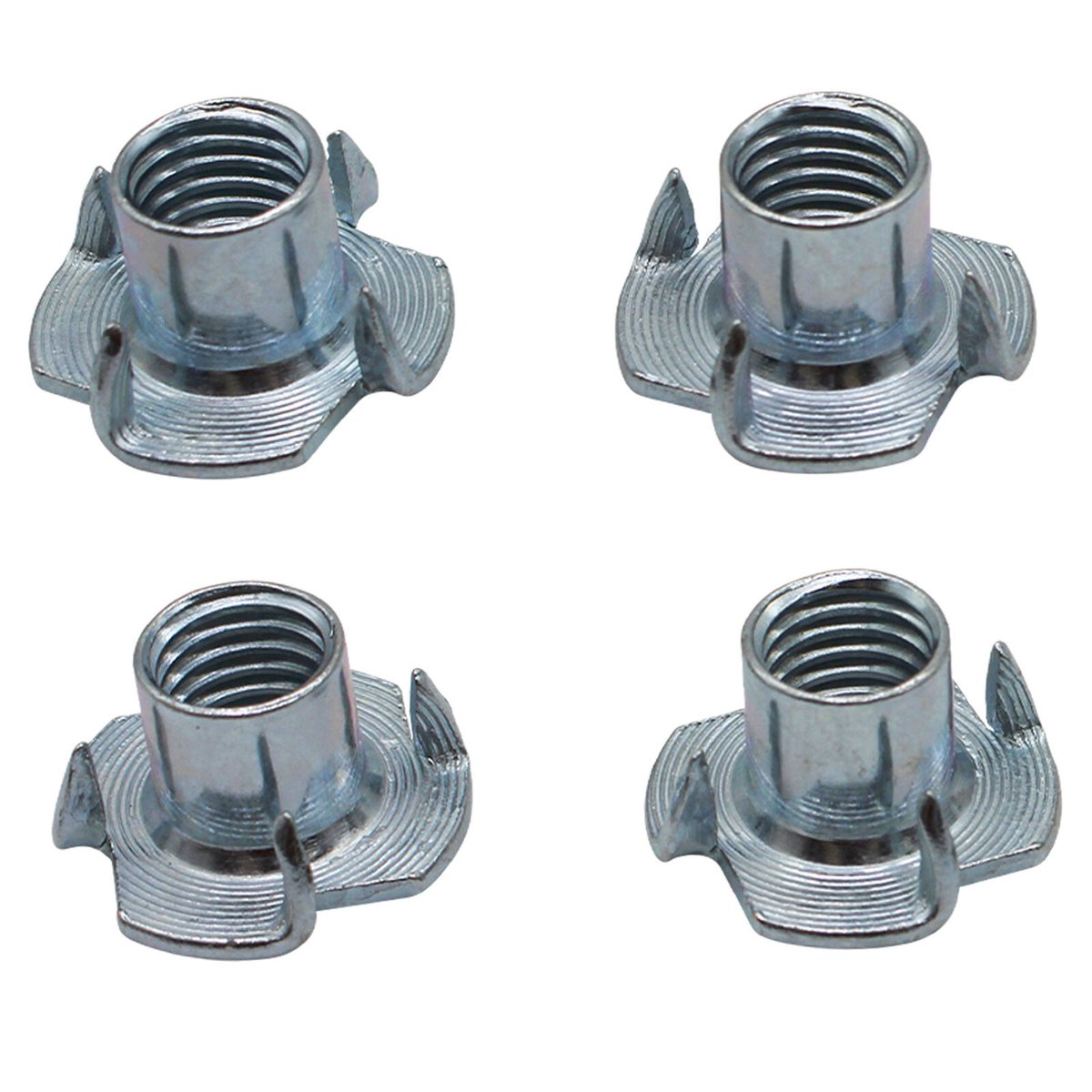 M12 Zinc Plated T Nut - 4 Pack - 27mm x 14mm - Secure Installation - SuperSaverAU - view 1