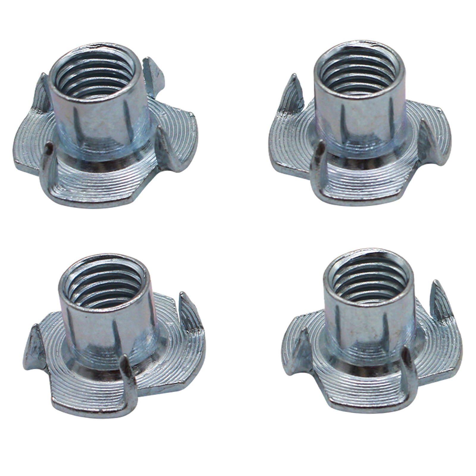 Richmond Wheel M12 Zinc Plated Steel T-Nut 4 Pack