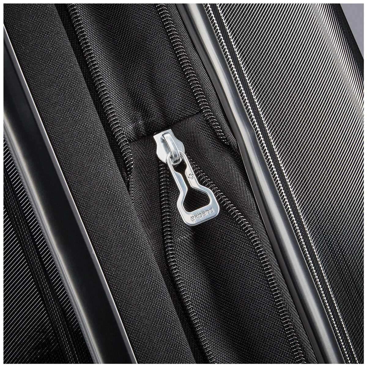 Samsonite Pivot Hub Spinner Luggage Black, 100% Polycarbonate, TSA Locks, 1.5" Expansion - SuperSaverAU - view 5