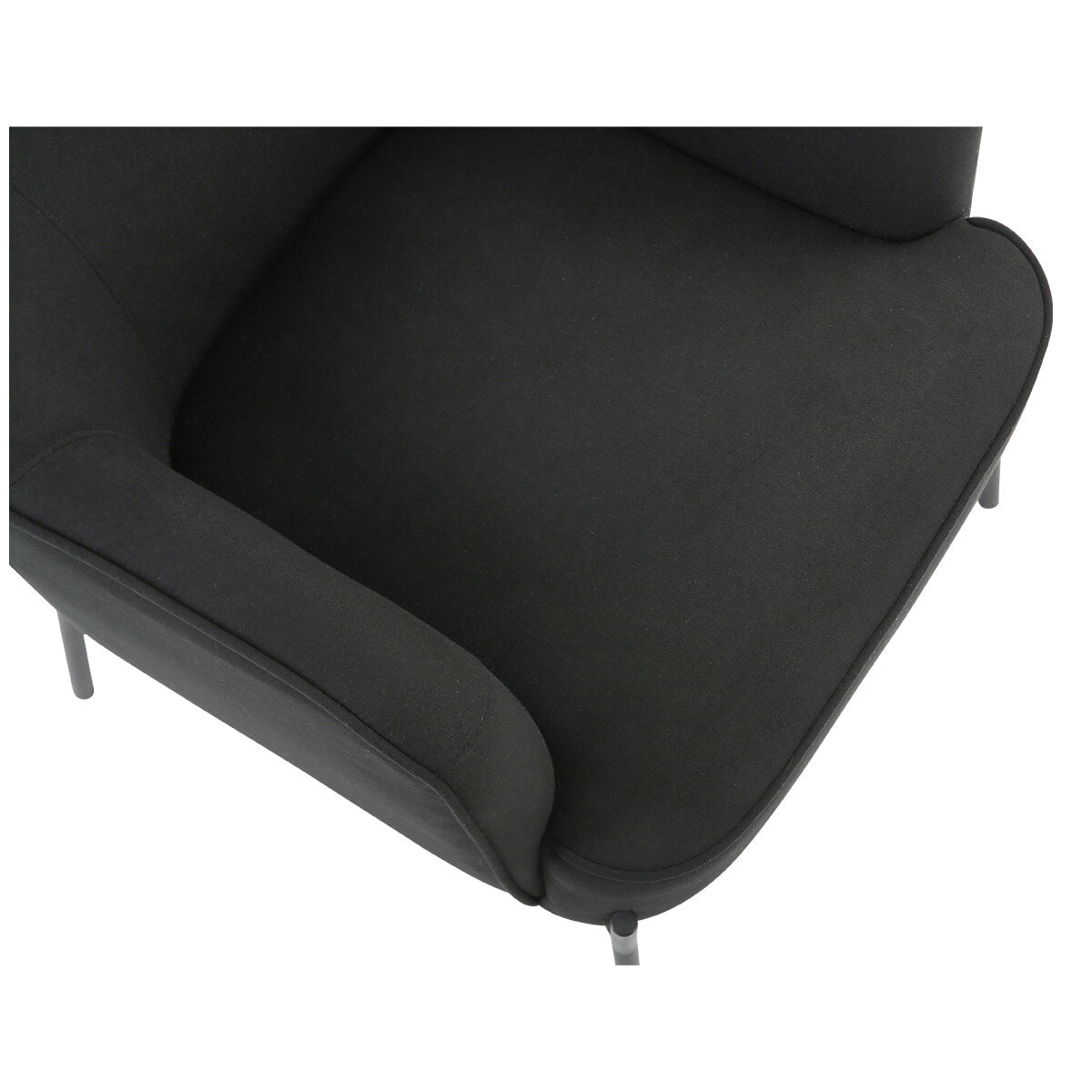 ONEX HuGo Upholstered Armchair Black - SuperSaverAU - view 4