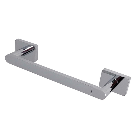 Barelli Rigoni 288mm Chrome Plated Zinc Alloy Double Base Towel Bar