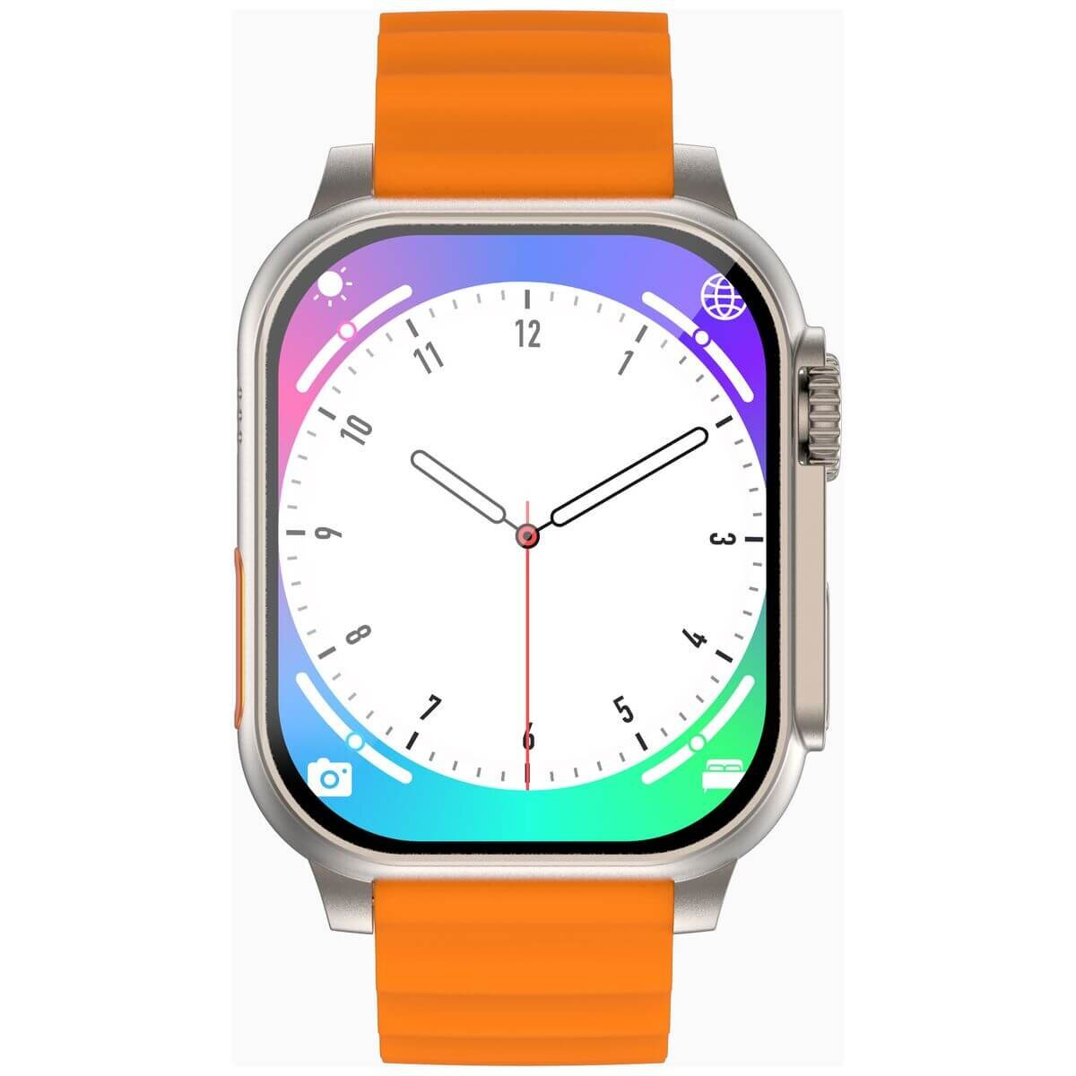 Fitsmart Elite XL smartwatch - AMOLED display, up to 45 days battery life, built-in GPS, orange - 10004977