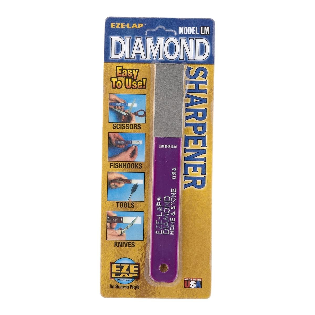 Eze-Lap 20 x 150mm Medium Diamond Hone & Stone Sharpener