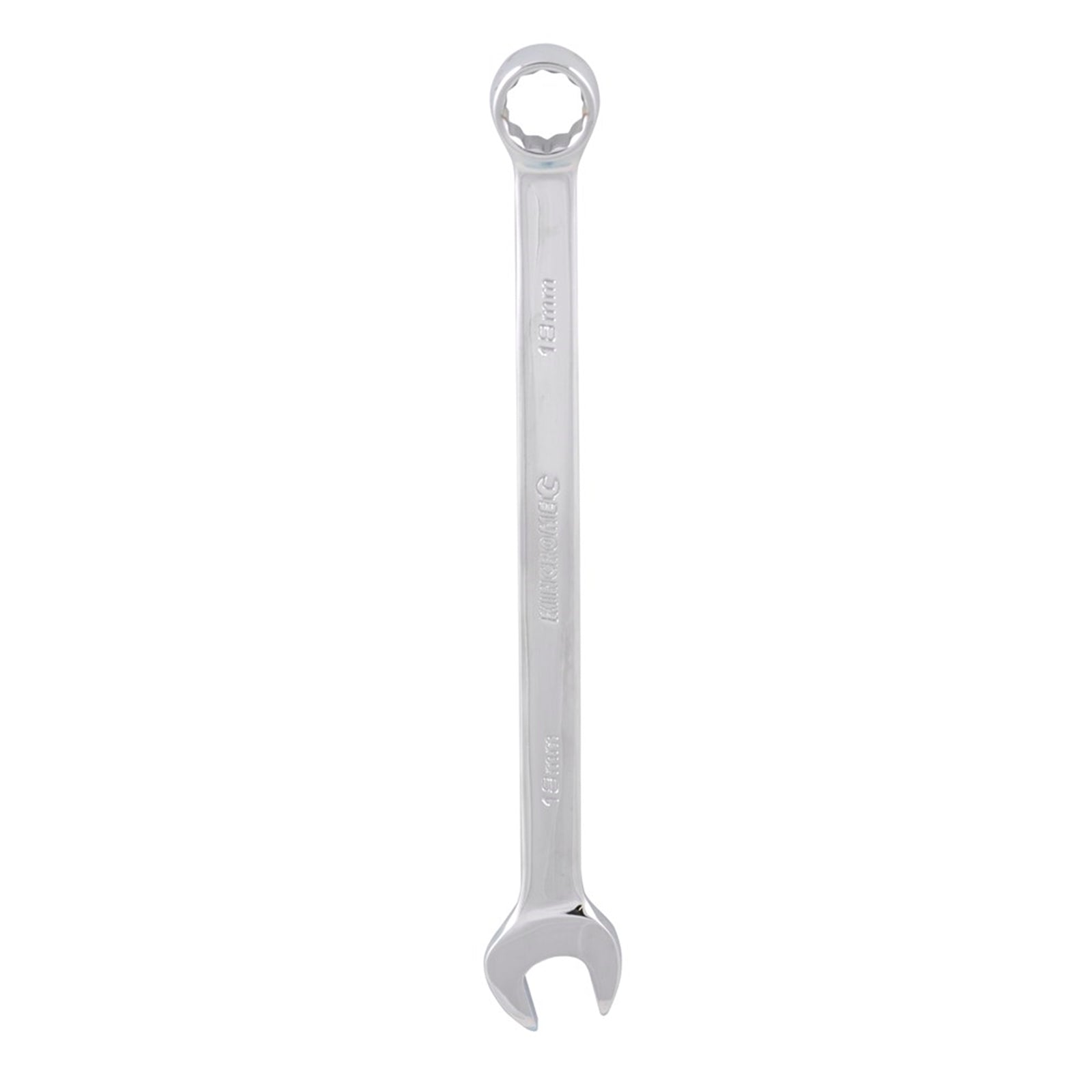 Kincrome 18mm Combination Spanner - 12 Point Chrome Vanadium Steel, 15 Degree Offset