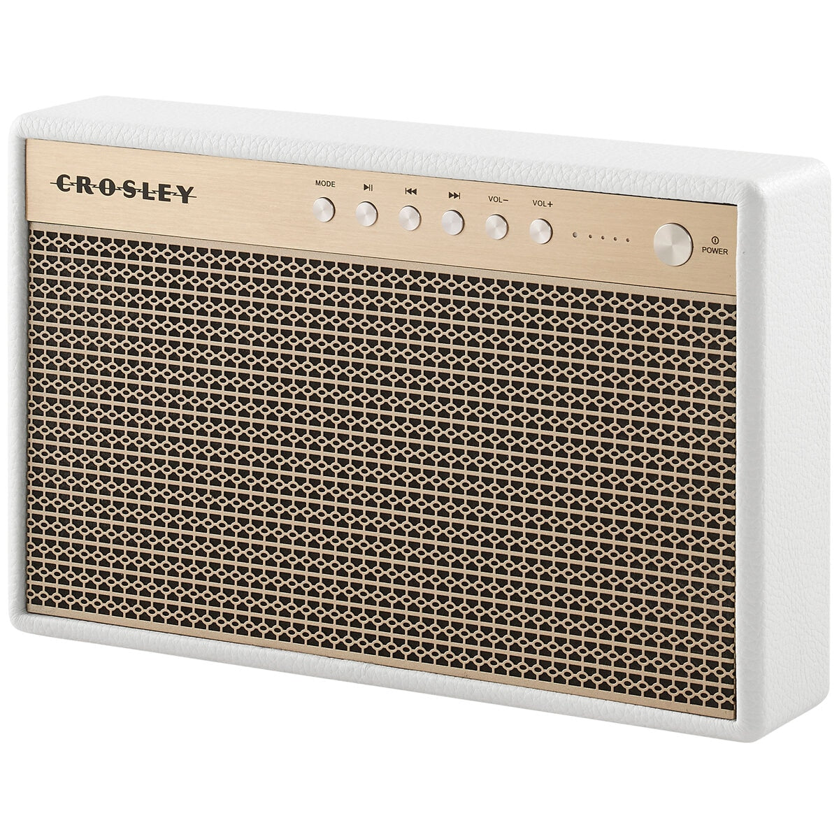 Crosley Montero Bluetooth Speaker, 20 Watt, 8 Hours Play, USB Port, White - SuperSaverAU - view 2