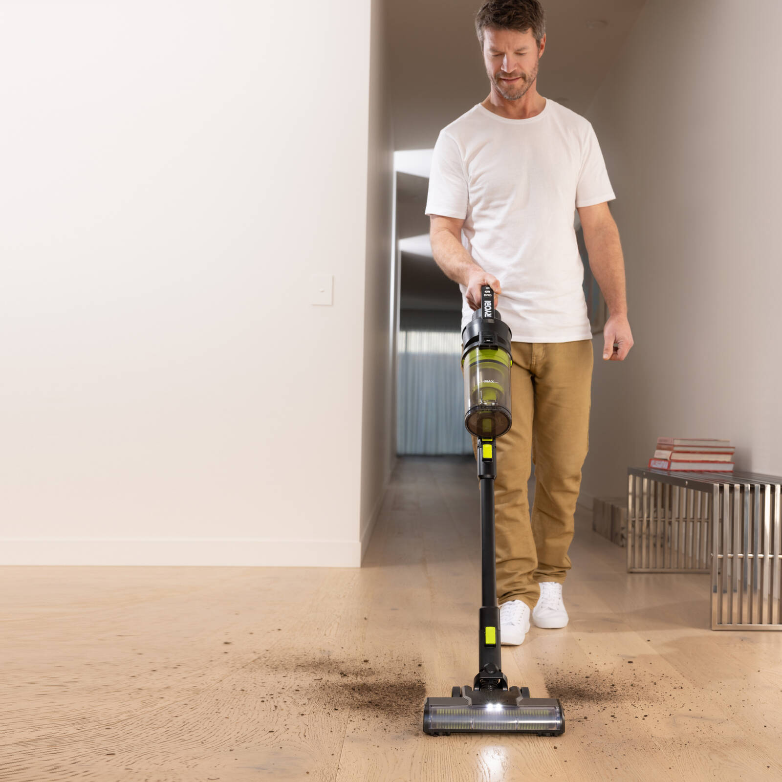 Ryobi 18V ONE+ HP Stick Vacuum - Tool Only R18XSV9BLK