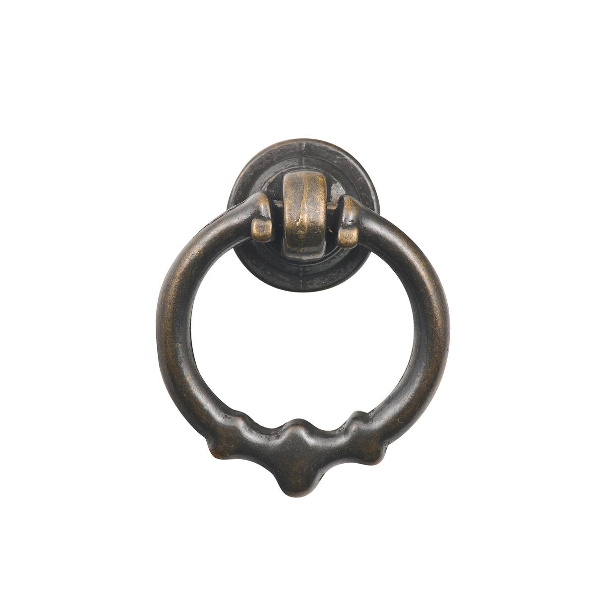 Prestige Small Antique Brass Cabinet Pull Knob
