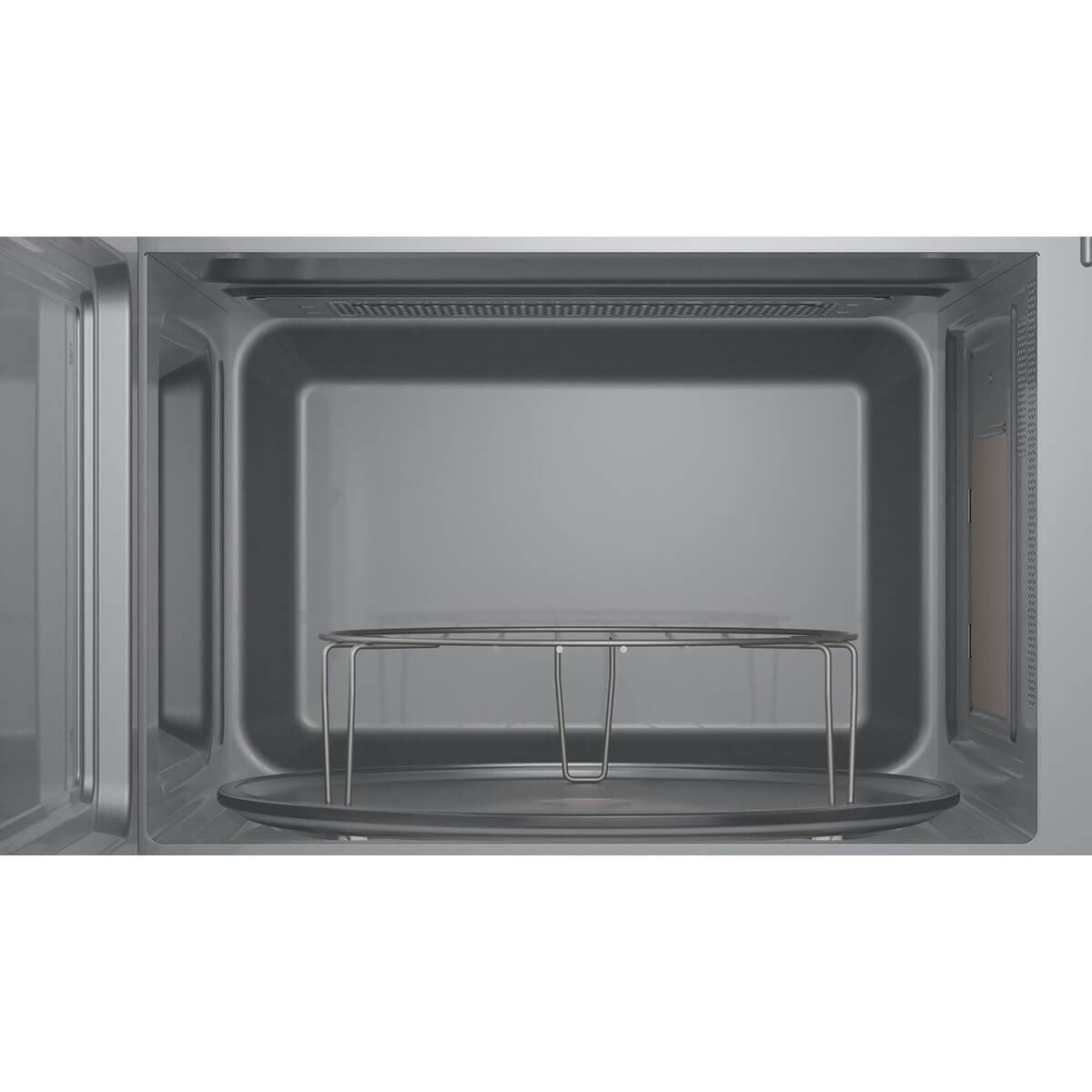 Bosch Series 2 25L Built-In Microwave Oven 800W - Black - Side-Opening Door - AutoPilot 8 - BEL653MB4A