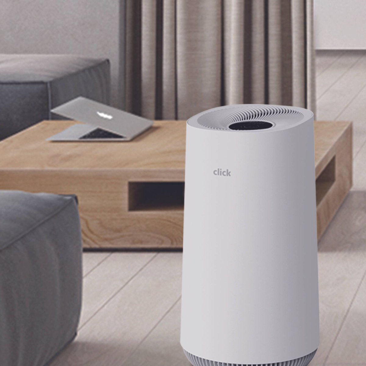 Click CADR 400 Air Purifier with HEPA Filter TL2852 45W