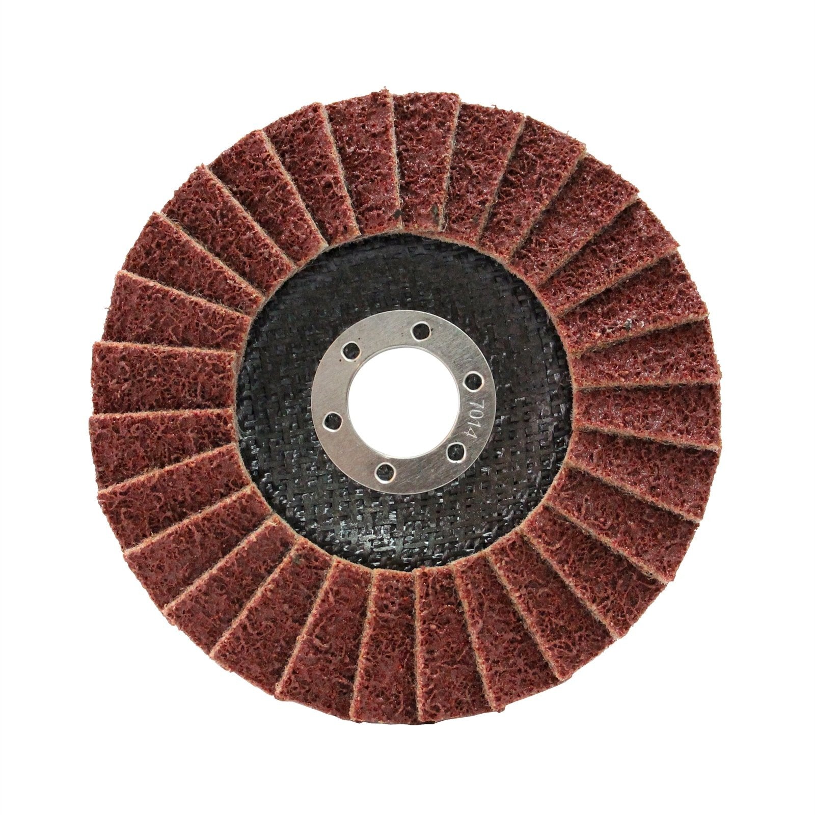 Josco 125mm Medium Poly Flap Disc, Synthetic, for Steel & Stainless Steel