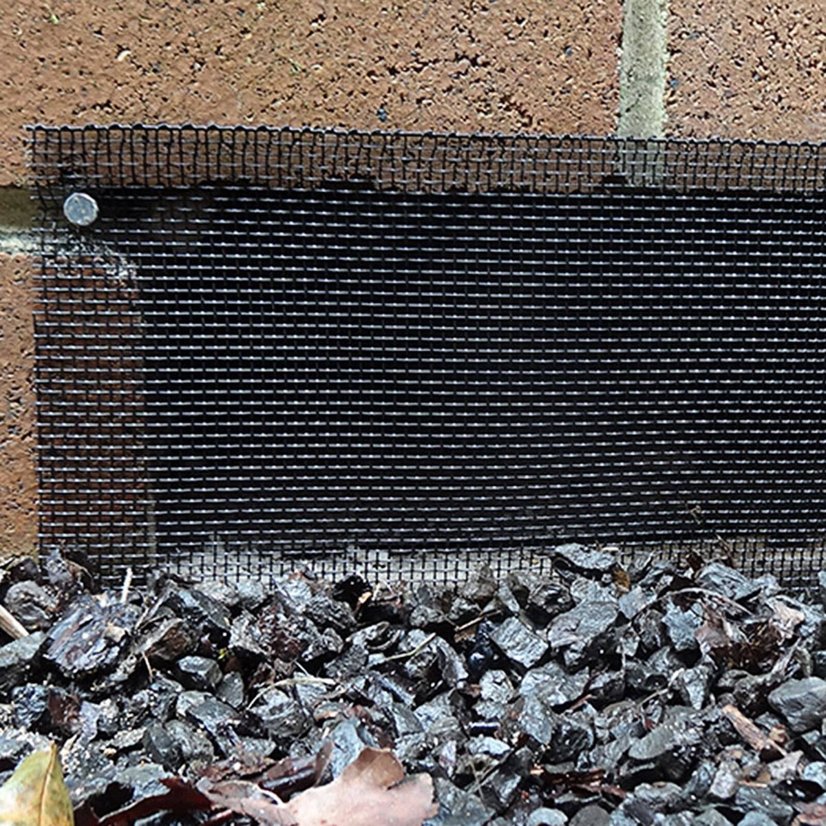 Jack Ember Mesh Ultra Stainless Steel Powder Coated Black 190mm x 4m