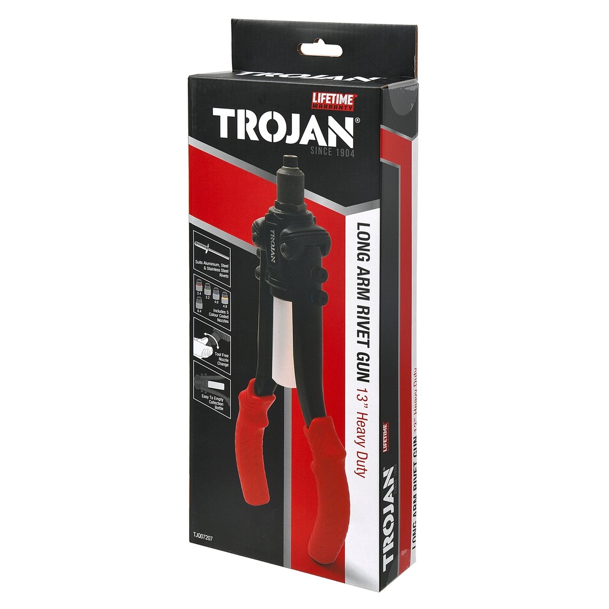 Trojan Rivet Gun - 13 Inch - Aluminium/Steel/Stainless Steel - DIY Use - SuperSaverAU - view 4