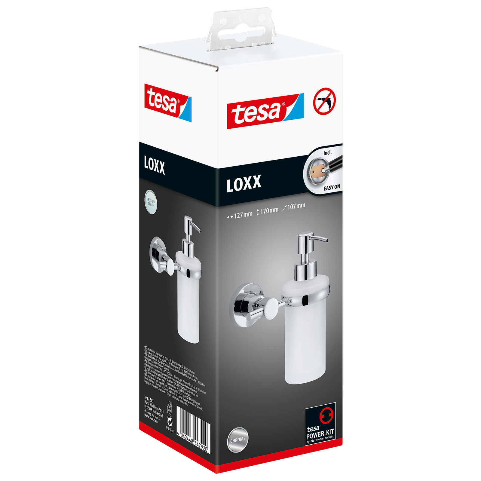 tesa Loxx Chrome Soap Dispenser