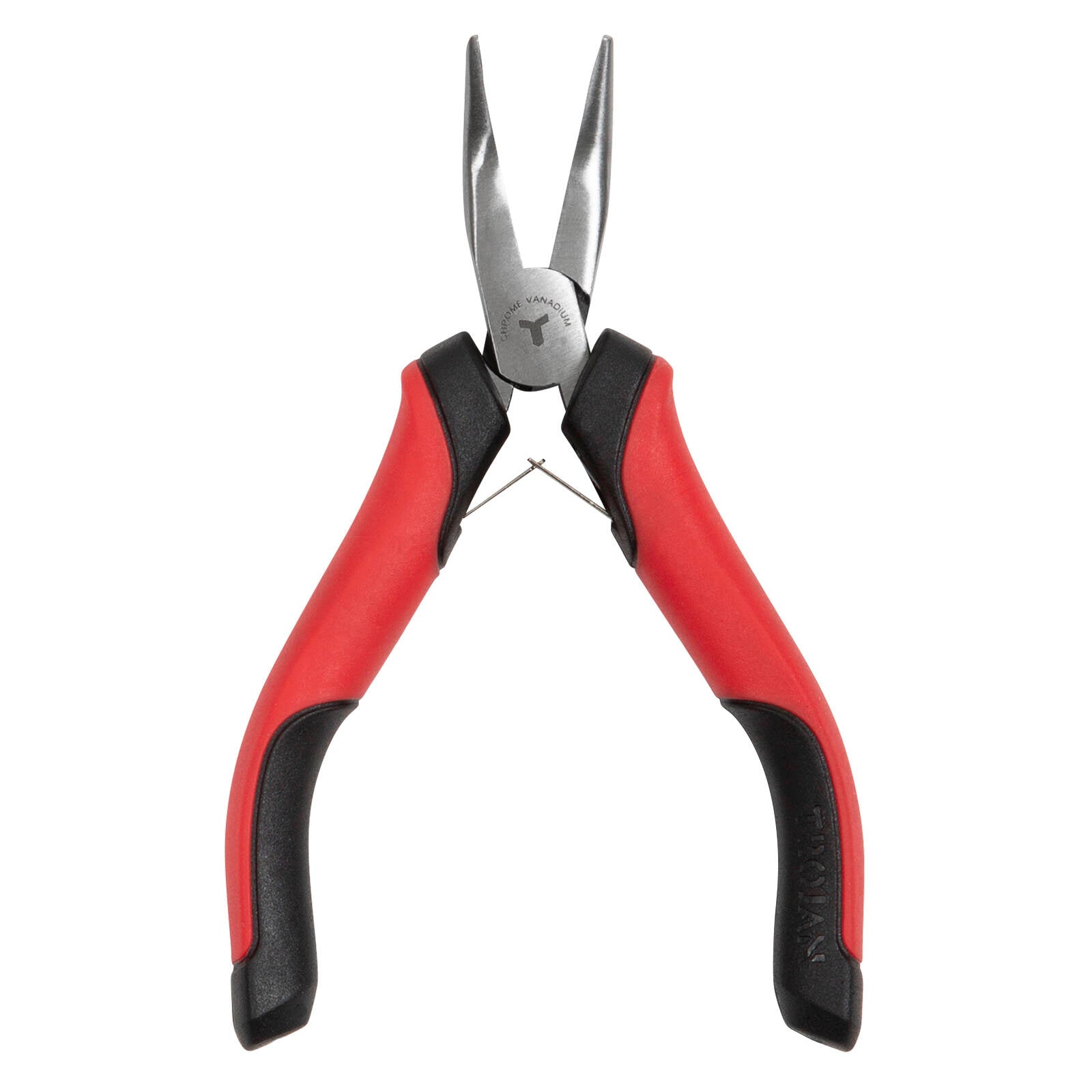 Trojan Mini CRV Bent Nose Plier Red and Black