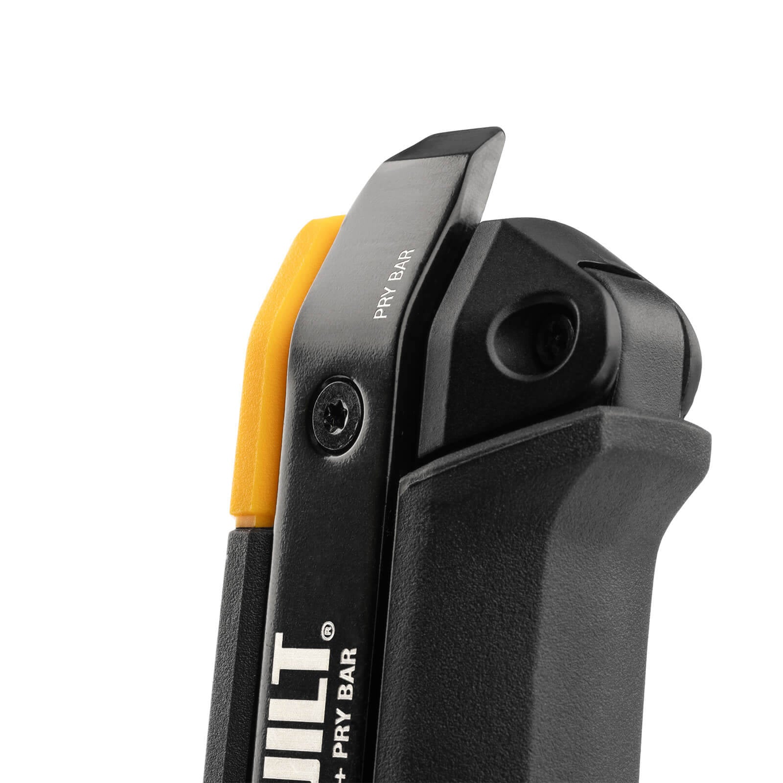 ToughBuilt Angled Utility Knife with Pry Bar, Retractable 5-Blade