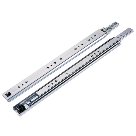 Goliath Heavy Duty Drawer Slide Pair 700mm Zinc Plated Steel, 90kg Load, 2 Pack