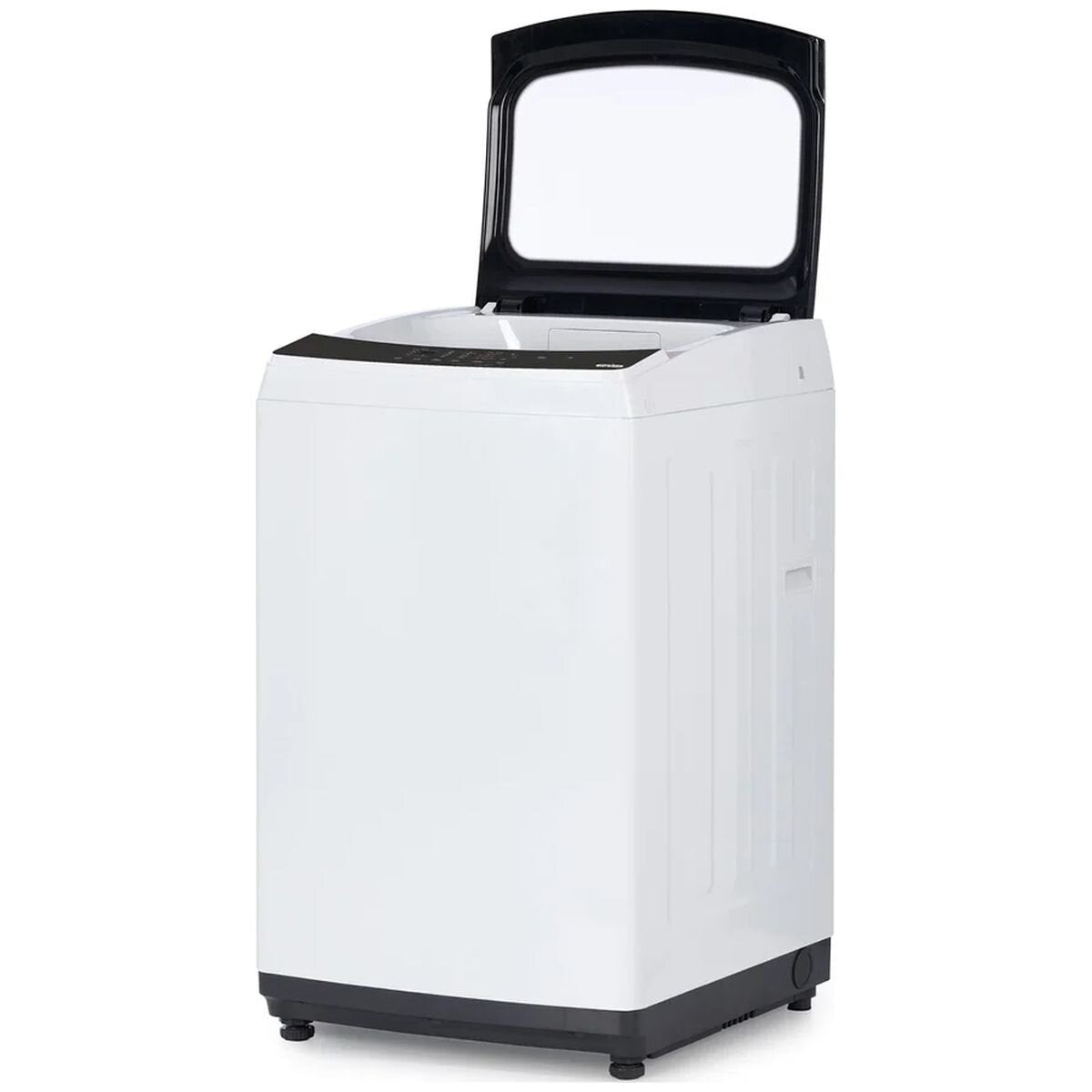 Mykin 9kg Top Load Washing Machine - White, Turbo Clean, Fuzzy Logic, Soft-Close Glass Lid - MTLW90B