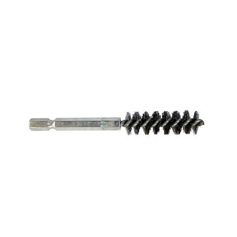 Josco 13mm 1/4" Hex Steel Wire Tube Brush