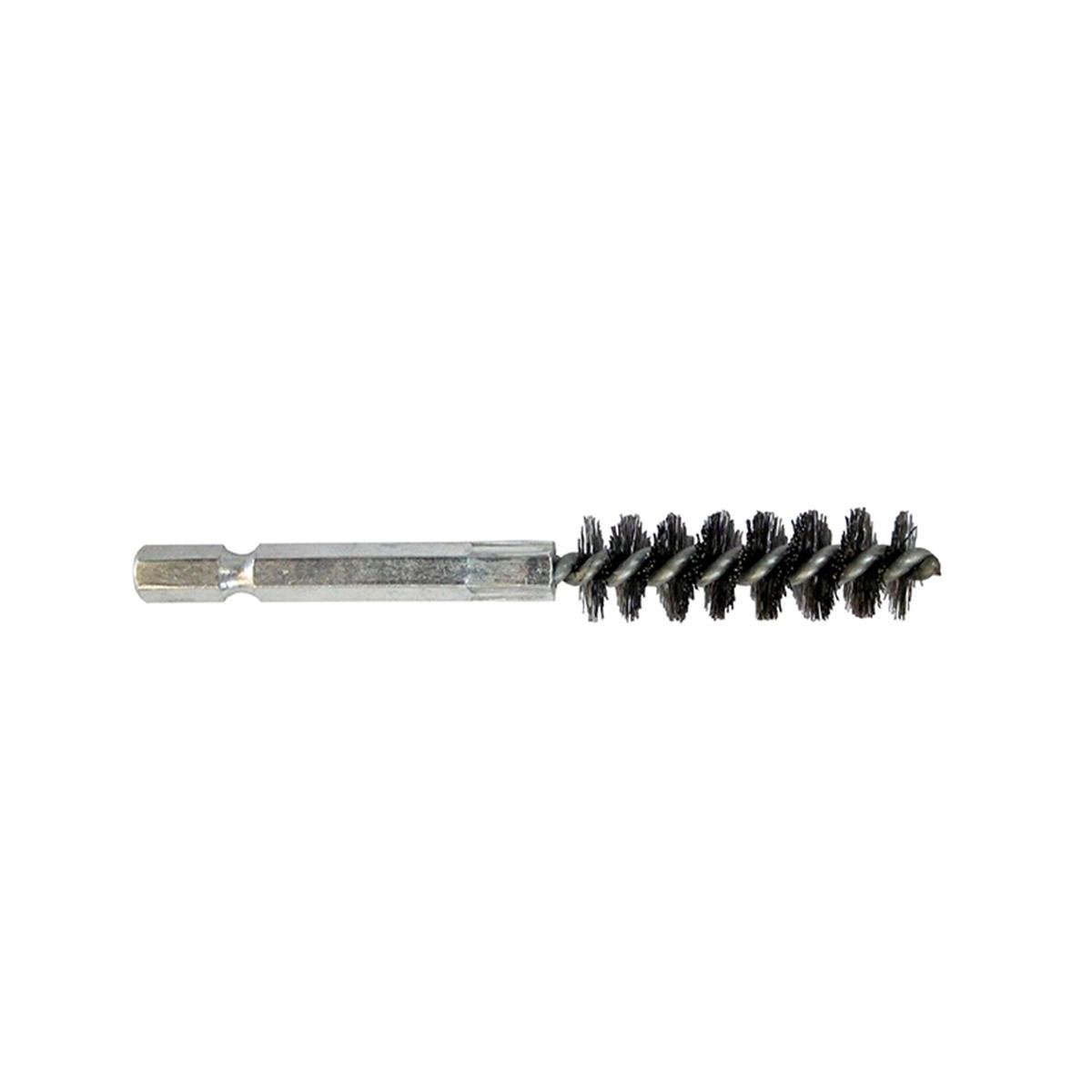 Josco 13mm 1/4" Hex Steel Wire Tube Brush