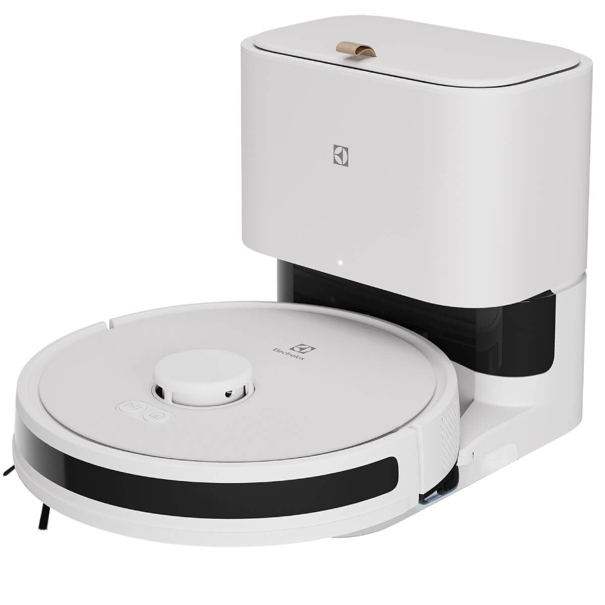 Electrolux Ultimate Home 300 Robot Vacuum and Mop - 4000Pa Suction, LiDAR Mapping, Shell White - EFR71222DS
