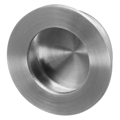 Delf Trade 30mm Round Finger Edge Pull, Satin Chrome, Sliding Doors