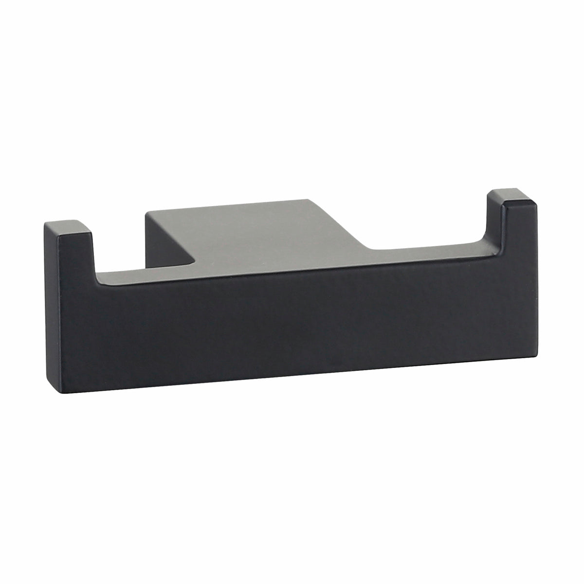 Mondella Rumba Matte Black Metal Double Robe Hook