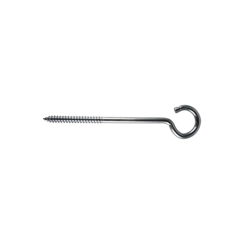 Everhang 7.6 x 203mm Zinc Plated Steel Lag Screw, 15kg Load - 1 Pack