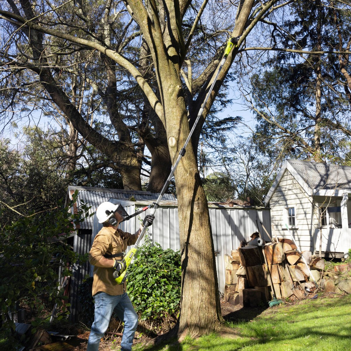 Ryobi 18V One EZ Reach HP 10” Pole Pruner Attachment - Efficient Pruning Tool - SuperSaverAU - view 5