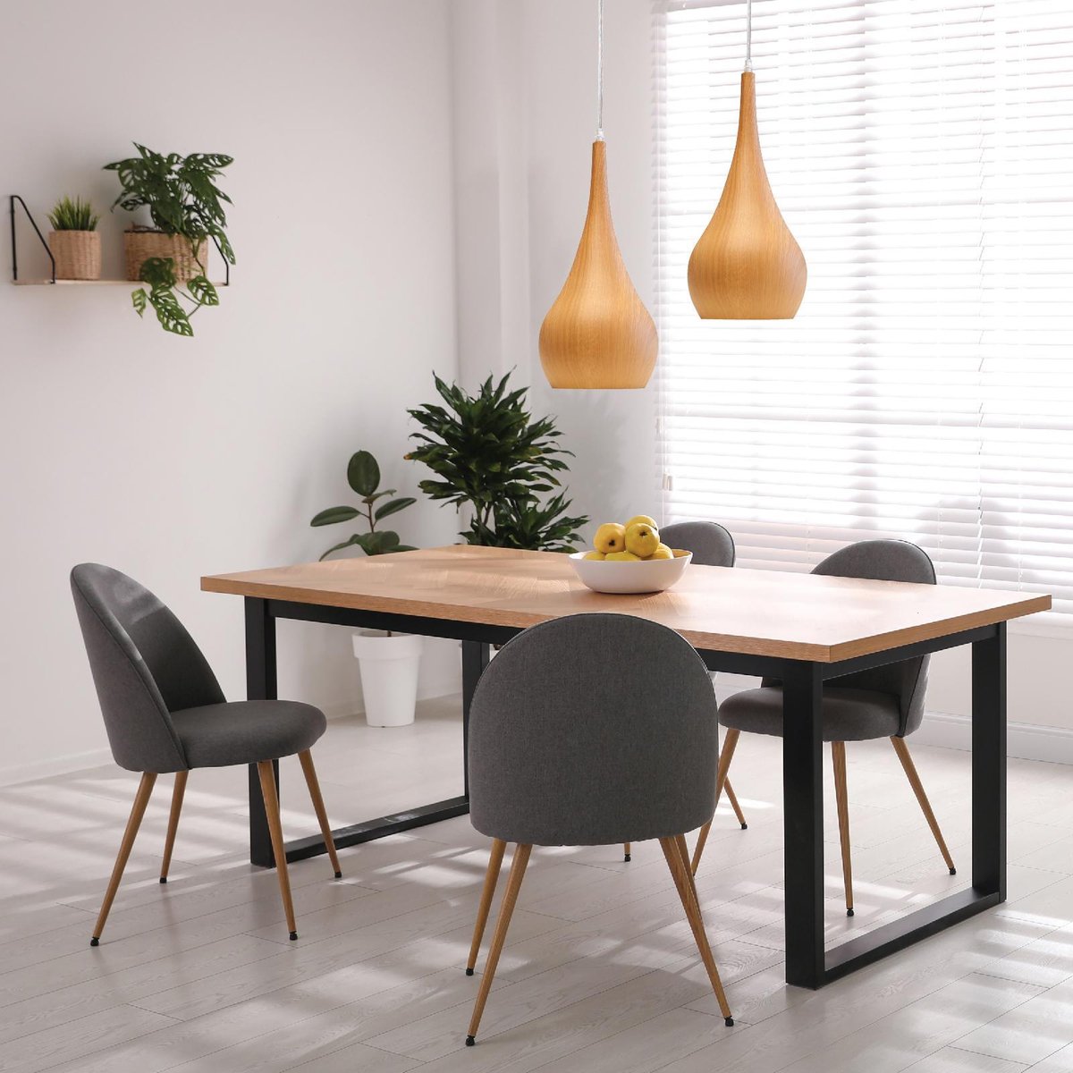 Home Design Grove Pendant Light 200mm Metal E27 Adjustable Hardwired Indoor