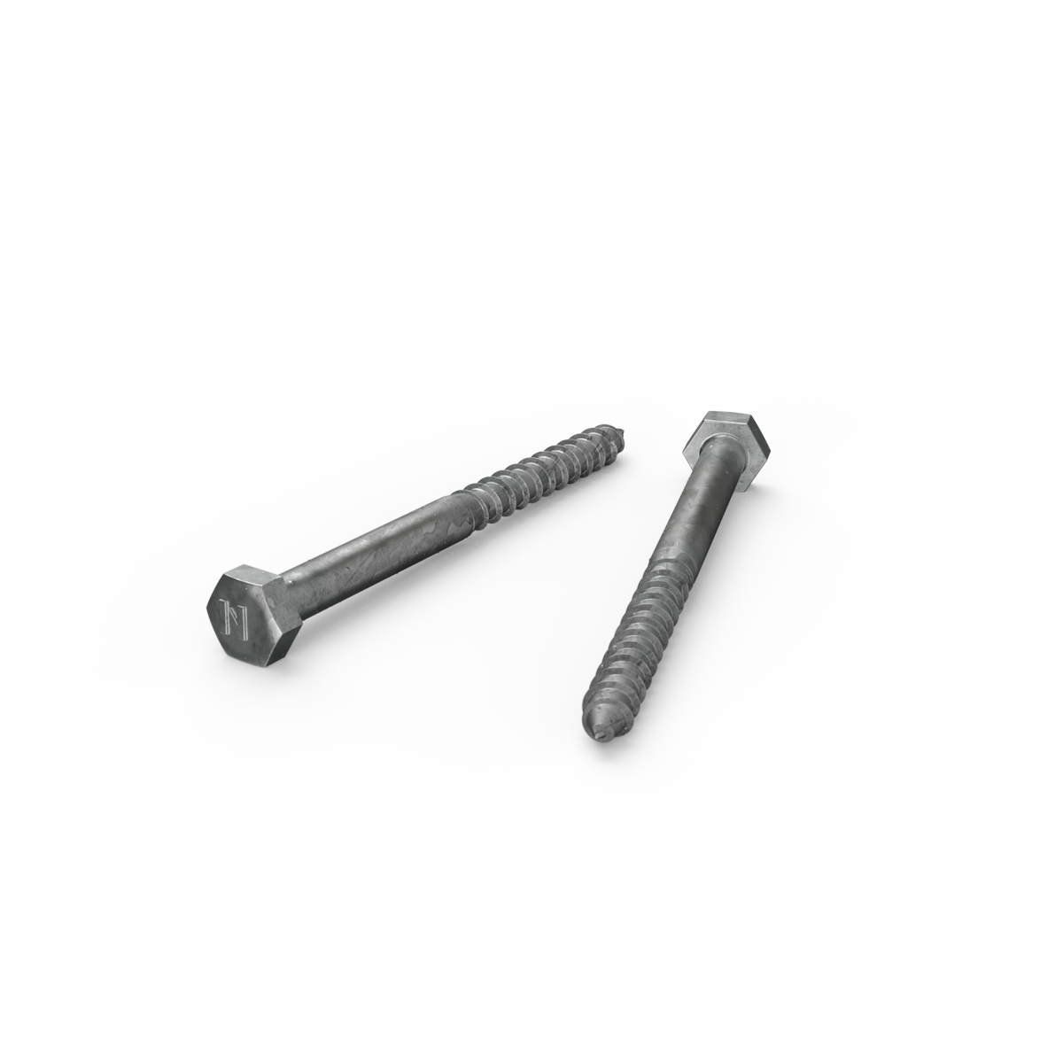 Zenith Hot Dip Galvanised Hex Head Coach Screws M6 x 75mm 25 Pack - SuperSaverAU - view 3