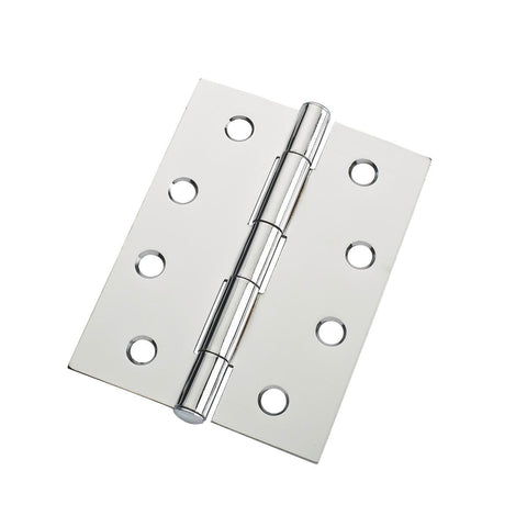 Lane Polished Chrome Butt Hinge 100 x 75 x 1 6mm Durasmooth Security - SuperSaverAU - view 1