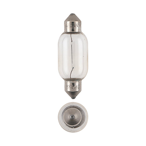 Narva 12V 21W SV8-5.8 T-15mm Incandescent Festoon Globe 2 Pack 47278BL