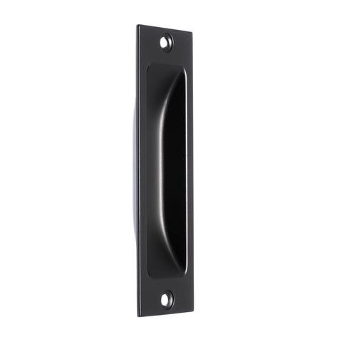 Lane 102mm Matte Black Zinc Flush Pull