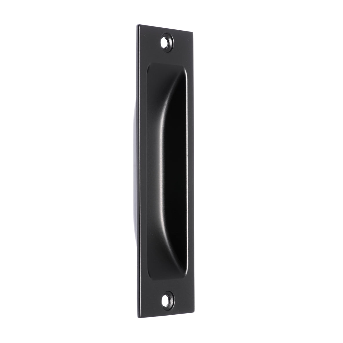 Lane 102mm Matte Black Zinc Flush Pull