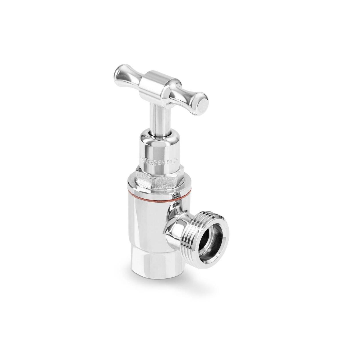 Brasshards T-Head Washing Machine Tap 20 x 15mm Male & Female Chrome Brass Lead Free