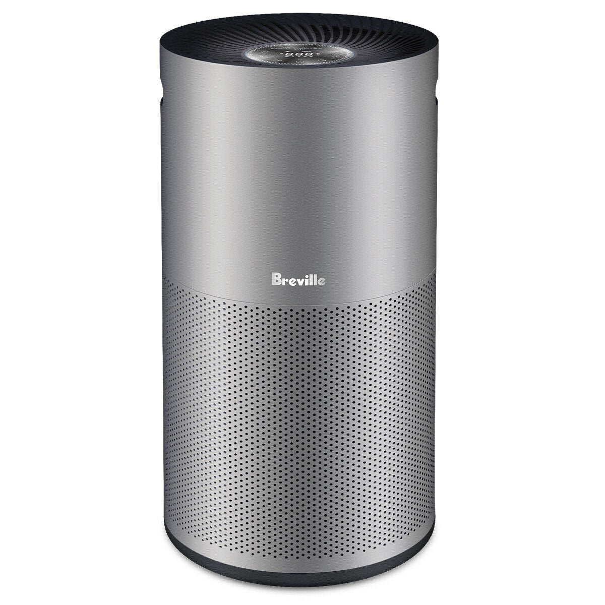 Breville Smart Air Viral Protect Max Air Purifier - Rooms to 138m², CADR 530m³/h, WiFi, Titanium - LAP608TTM
