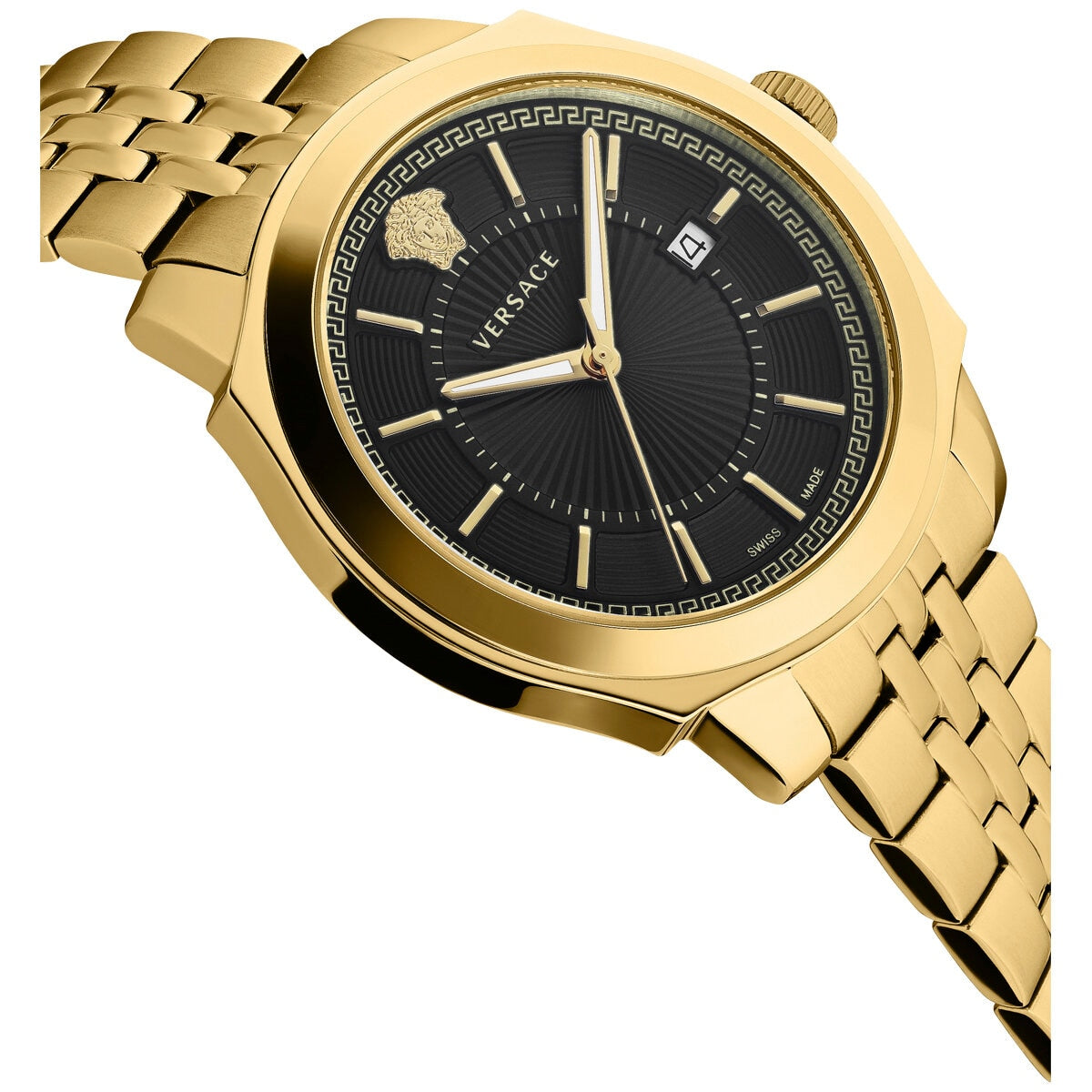 Versace Men's Icon Classic Gold Tone Medusa Watch - SuperSaverAU - view 2