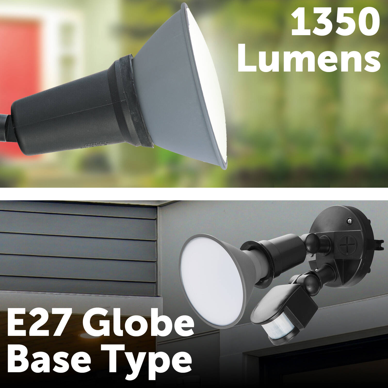 Arlec PAR38 E27 LED 1350lm 15W CCT Grid Connect Smart Globe (GLD304HA)