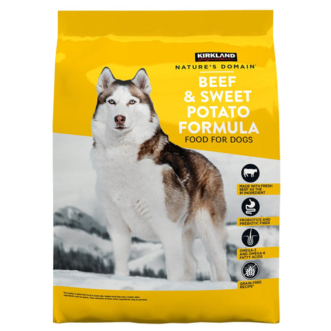 Kirkland Signature Nature's Domain Beef And Sweet Potato Dog Food 15.87kg - SuperSaverAU - view 1