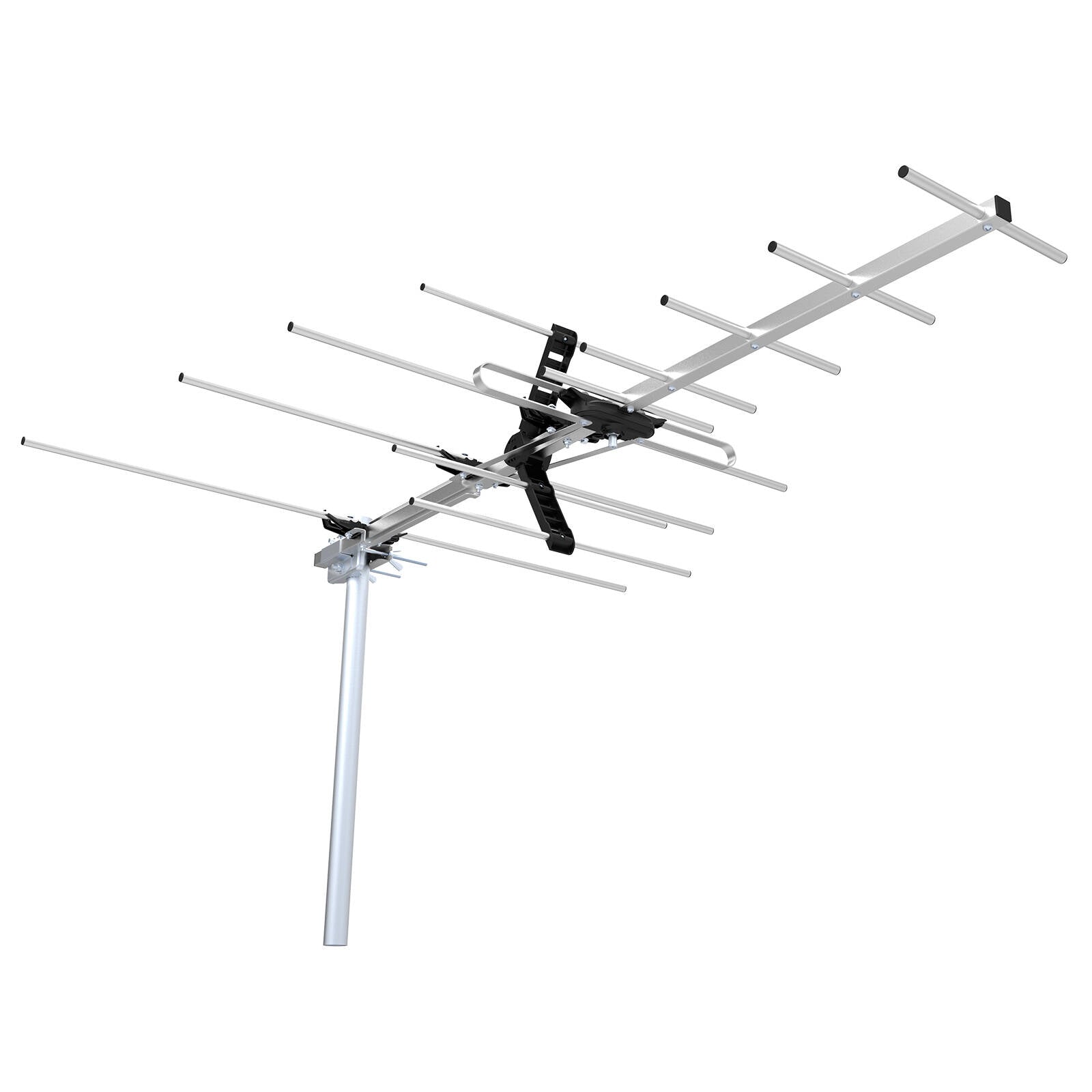 Antsig VHF/UHF Outdoor TV Antenna - Aluminium, 12dB Gain, HD Compatible, AA1000B