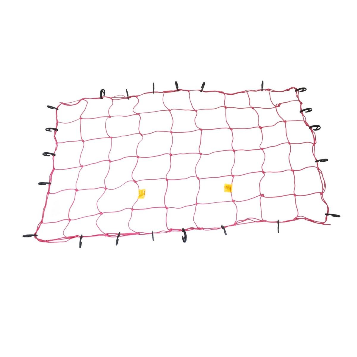Syneco Tie Down Trailer and Luggage Net, 1200mm, Red, UV Protected, Weather Resistant