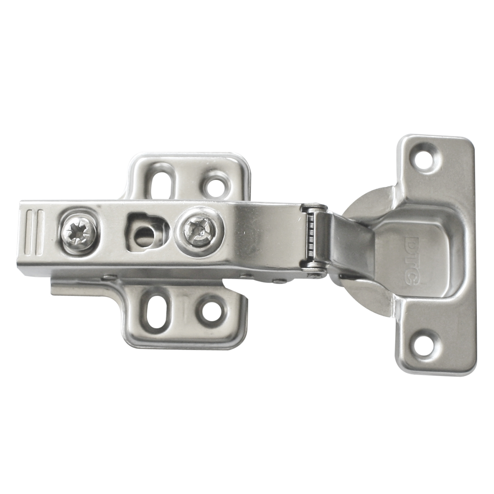 Kaboodle Soft Close Door Hinge Nickel Plated - 1 Pair